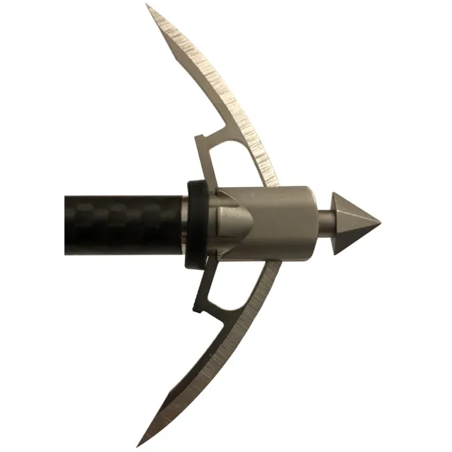 Blood Therapy TO-100-01 Broadheads 100gr Steel Ferrule Blades 3pk - Blood Therapy