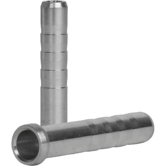 Easton 901019 6.5mm Aluminum Inserts, Silver, 100 Pack - Easton - 6.5mm
