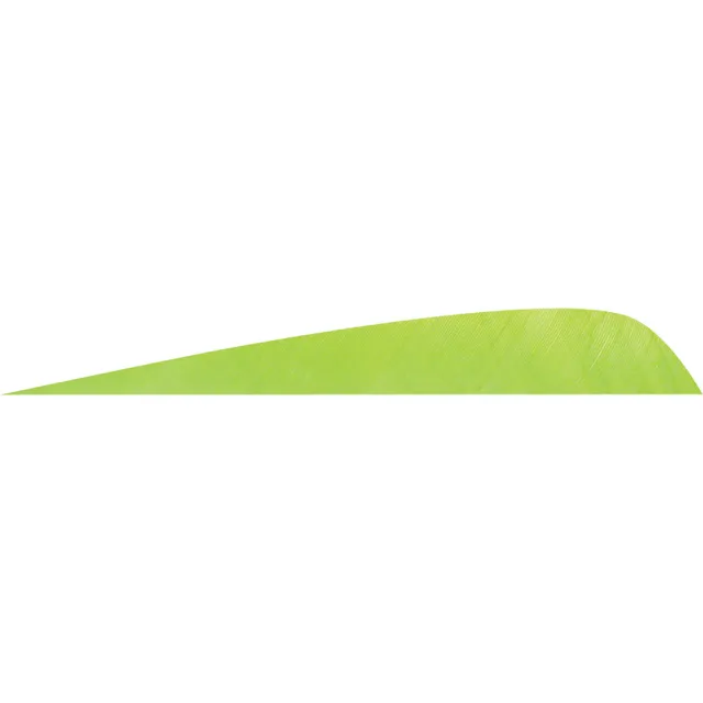 Gateway 400LPSCH-50 Parabolic Feathers Chartreuse 4in LW 50pk - Gateway for sale at Iron and Lace