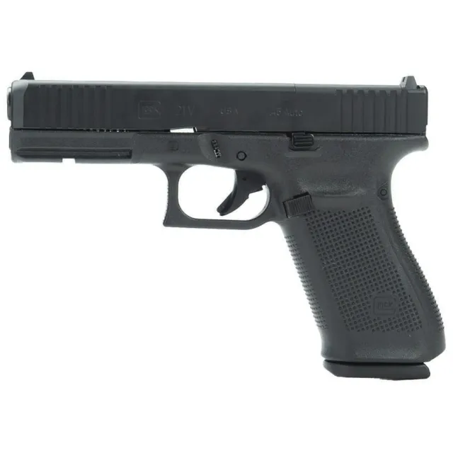 Glock V-Series Model 21 MOS Handgun .45 ACP 13rd Magazines (3) 4.61 Ported Barrel Black US Made