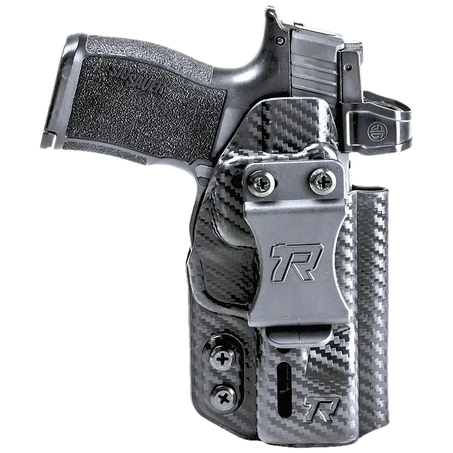Rounded Gear RGDRUIDSIGP320CFAMBI Druid IWB-OWB Black Carbon Fiber Kyde... - ROUNDED