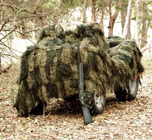 Red Rock 70935 Ghillie Blind 5'x12' Woodland Camouflage Netting - Red Rock Gear for sale at Gun Club HQ