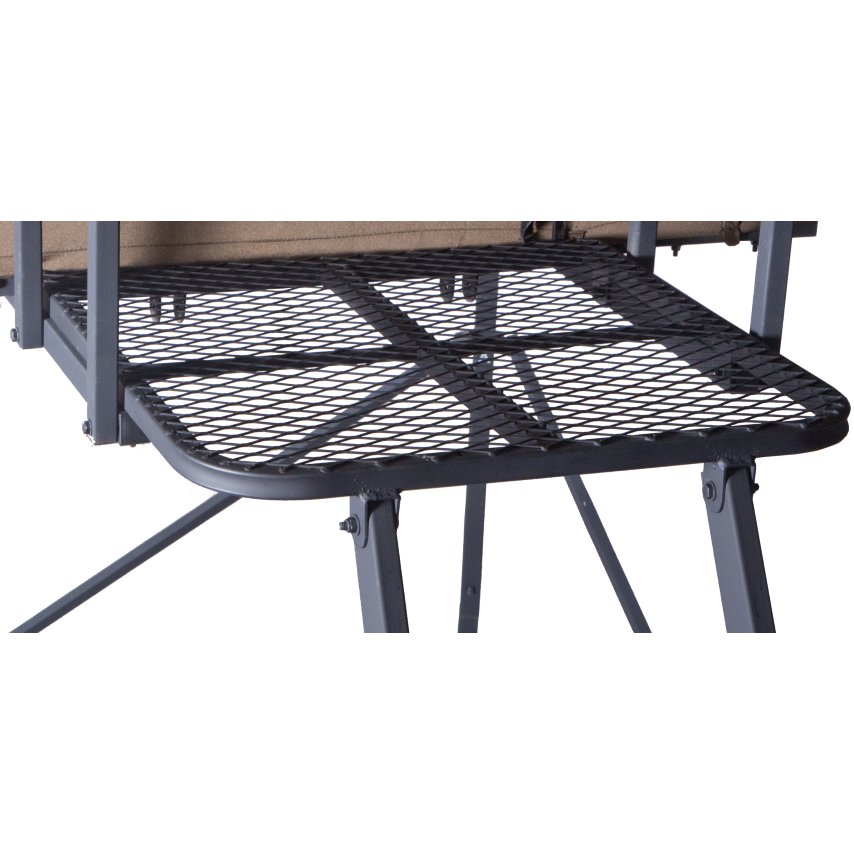 Buy Millennium Q-203-00 Buck Hut Ladder Platform, Steel, 8.25 lbs, 26.75"x24" online