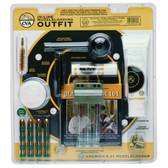 CVA Muzzle Accessories Outfit 50 Caliber Pellet Shooters AA1716 - CVA - 50