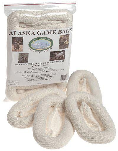 Alaska Game Bags DSC448 Rolled Qtr Bag 48' 4PK Deer Sheep Antelope - Alaska Game Bags