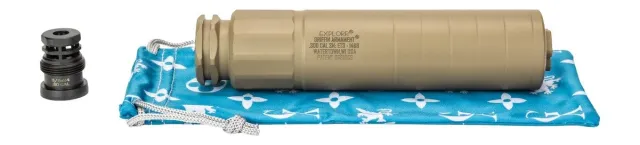 Griffin GAET3FDE-W 300 FDE Taper Mount Suppressor - GRIFFIN - 7.62mm