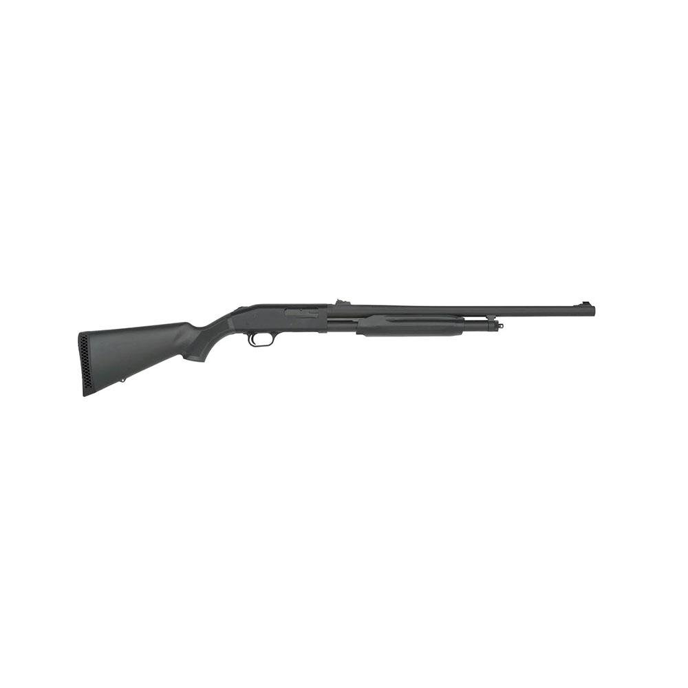 Buy Mossberg 56424 500 12 Gauge Shotgun 5+1 Rifle Sights Synthetic Blue online