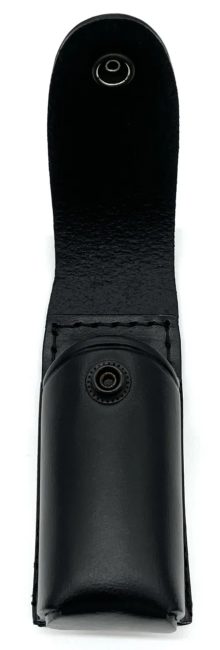 Perfect Fit MK3 Mace Holder Black Snap 2oz Canister Belt Mount
