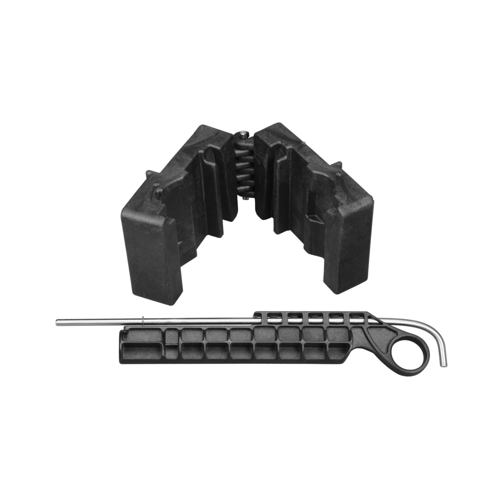 Wheeler 156444 AR-15 Upper Vise Block Black Polymer Gas Tube Alignment - Wheeler