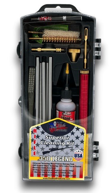 Buy Pro-Shot Products R350L-KIT .350 Legend Rifle Cleaning Kit with Case online