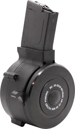 Iver Johnson AR1550BLK AR-15 .223/5.56 50-Round Drum Magazine Black - Iver Johnson - .223