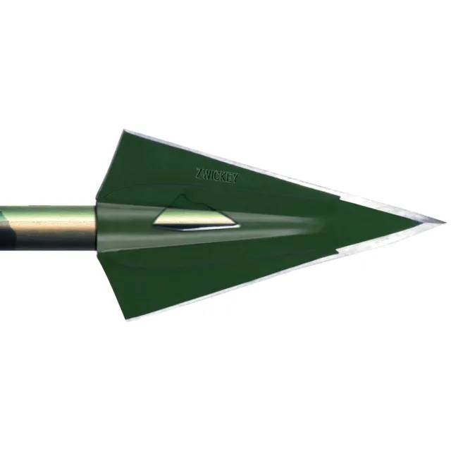 Zwickey BD4 Delta Broadheads 4 Blade 135gr 3pk 1 3/8" Cut 11/32" Shaft - Zwickey