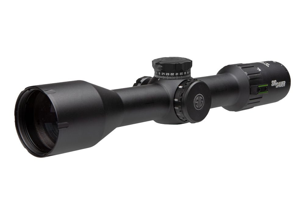Sig Sauer Whiskey6 3-18x44mm Black MOA Milling Hunter 2.0 - Sig Sauer - 44MM