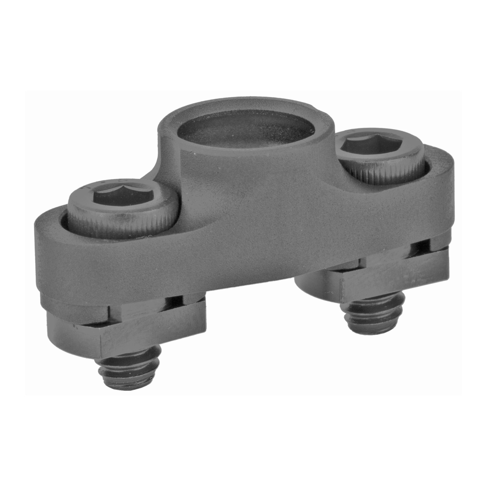 GrovTec M-Lok Flanged Push Button Base, Black - Grovtec