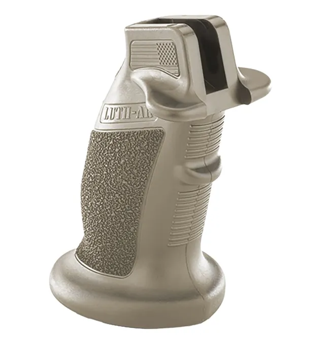 LUTH-AR AR Pistol Grip Wing Flat Dark Earth Ambidextrous - LUTH-AR
