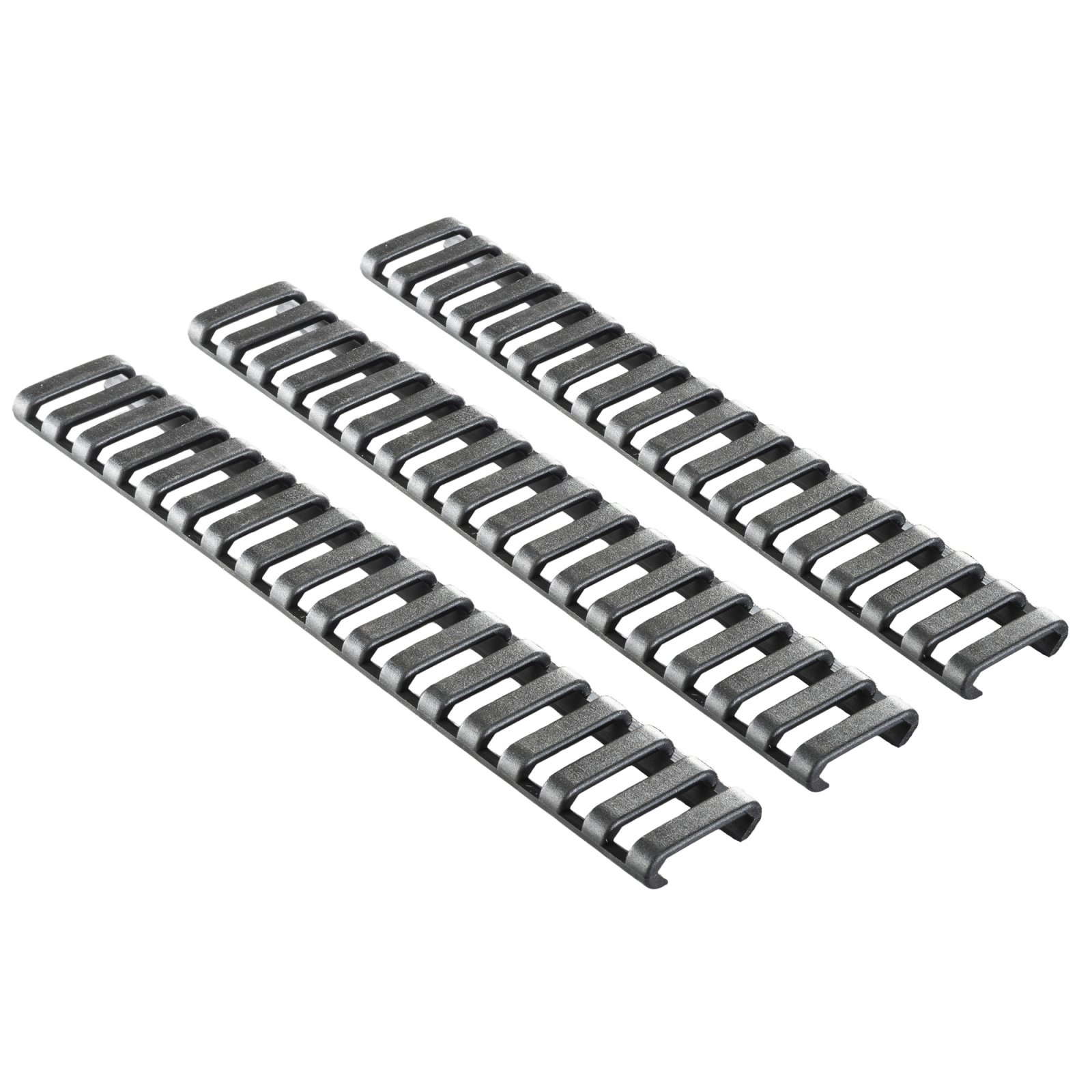 Ergo 18-Slot Ladder Rail Cover 3 Pack Black - Ergo Grip
