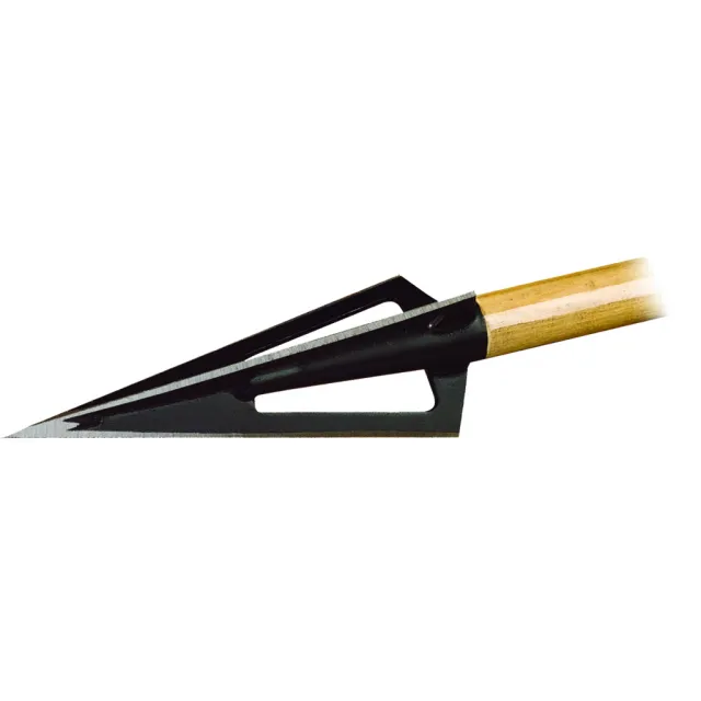3 Rivers Woodsman 4225 Glue-On Broadheads 125gr 6pk Teflon Coated - 3 Rivers