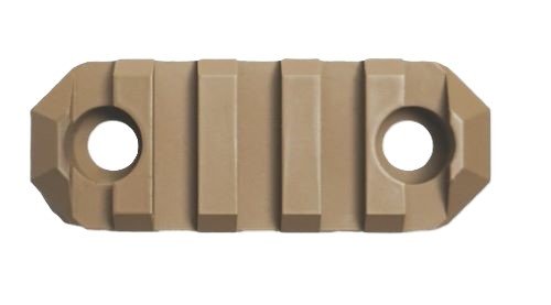 Grovtec SW365 MLOK 5 Slot Coyote Tan Tactical Rail