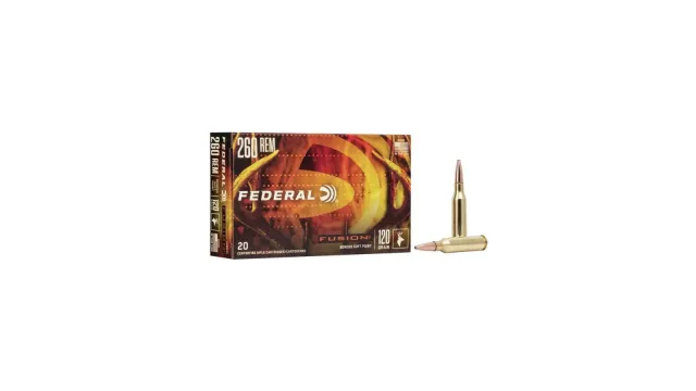 FEDERAL FUSION 260REM 120GR