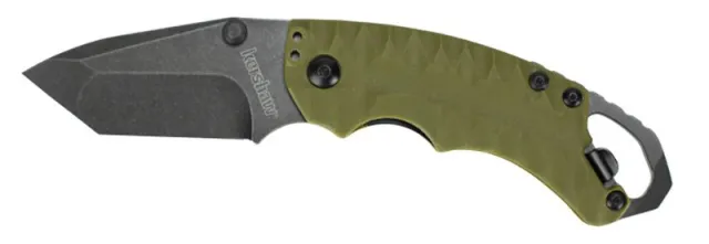 Buy Kershaw Shuffle II Tanto Knife Olive Blackwash with Opener 8750TOLBW online