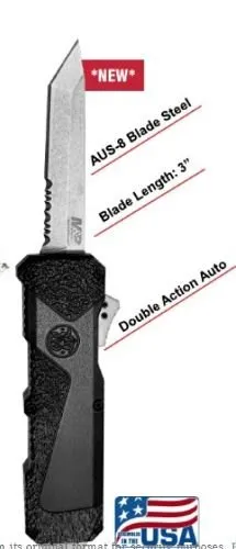 S&W M&P H.R.T. OTF 3" TANTO POINT M&P 2.0 TEXTURE - Smith & Wesson for sale at Gun Club HQ