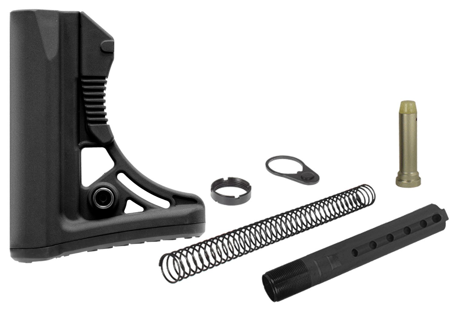 UTG Pro RBUS3BM Mil-Spec OPS Ready S3 Stock Kit Black 6-Position AR-15 - Leapers