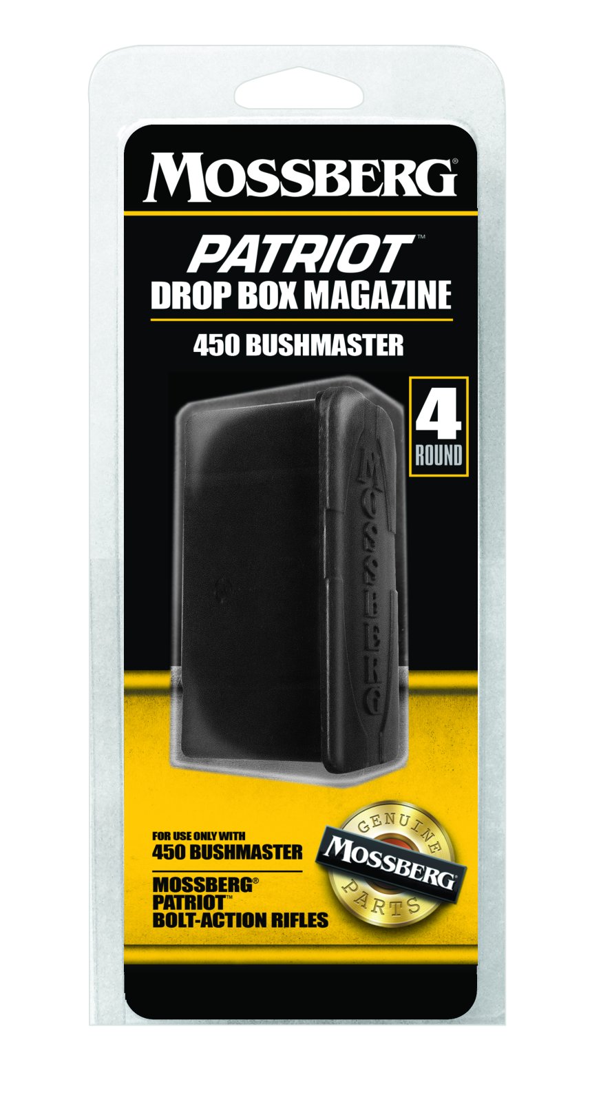 Mossberg Patriot .450 Bushmaster 4rd Magazine (95037) - Mossberg - 450 BUSHMASTER