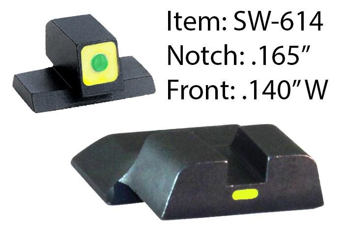 AMERIGLO SW-614 Sight Set for Smith & Wesson M&P - Ameriglo