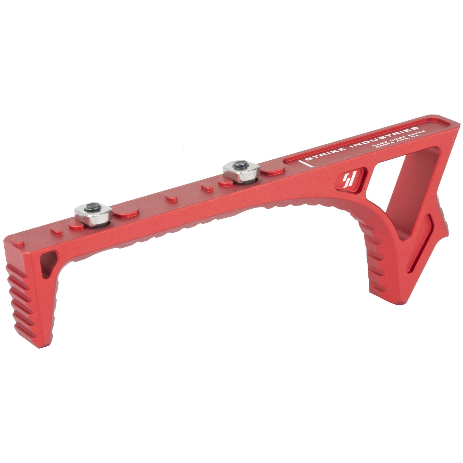 Strike Industries SI-LINK-CFG-RED Curved Foregrip AR-15 Red Aluminum - Strike Industries