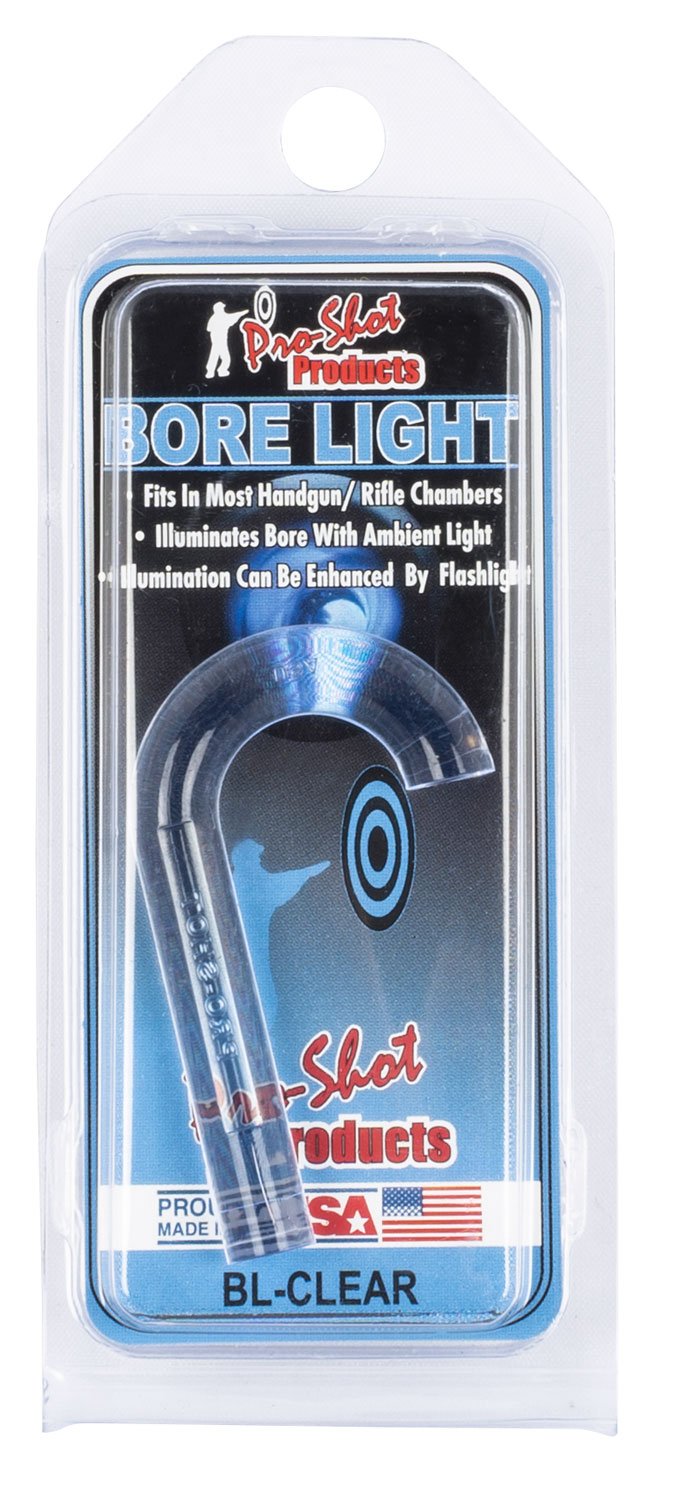 Buy Pro-Shot BLCLEAR UV Bore Light .22 Cal & Up Handgun/Rifle Fiber Optic Illuminator Lightening Blue online