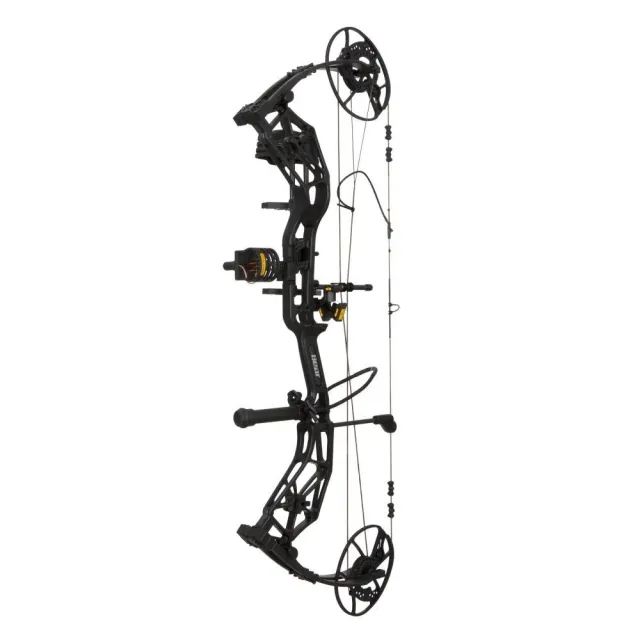 Bear AV46B73116R Paradigm RTH Black 60 lbs RH 333 FPS 33" Axle 80% Let-Off - Escalade Sports DBA Bear Archery