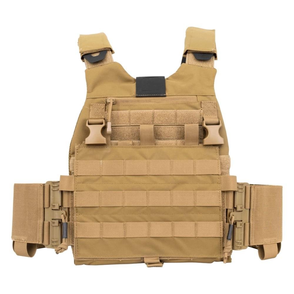 10-8 Performance Trakr Plate Carrier FDE Front Placard Pro - 10-8 Performance