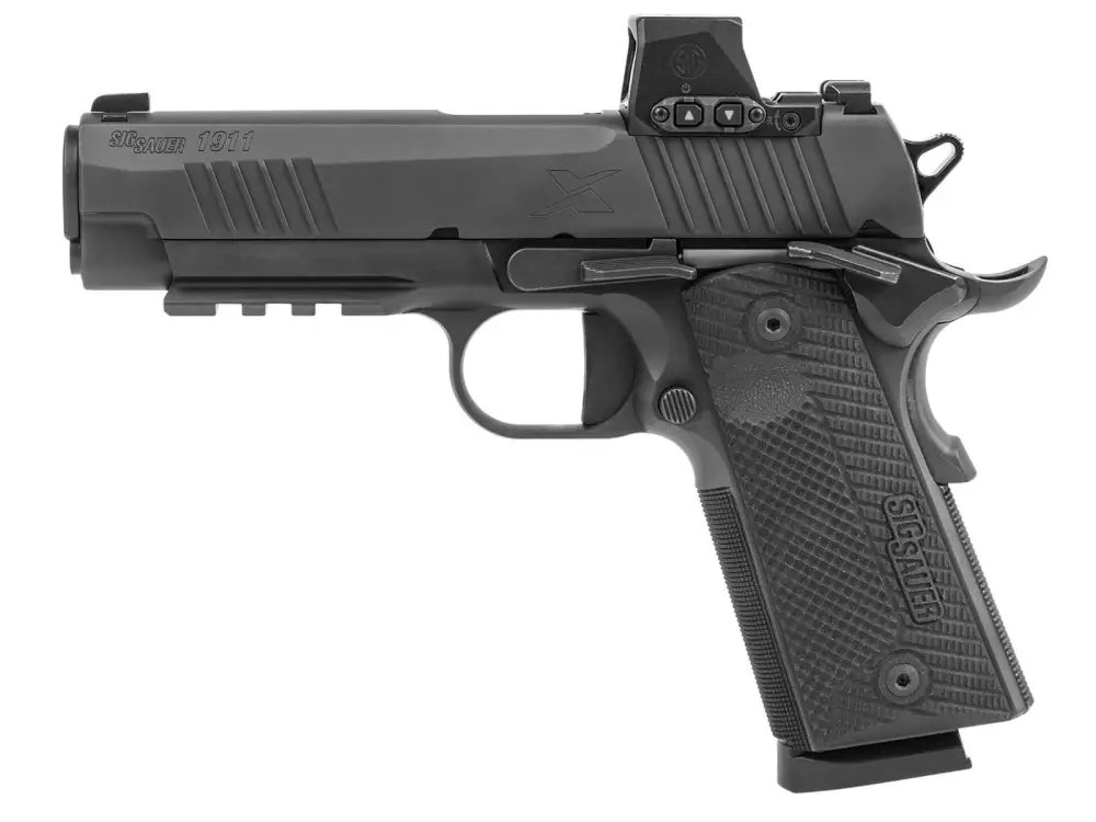 Sig Sauer 1911XC RX 45AP 8+1 X-Ray3 Sights Romeo-X Red Dot 4.25" Black - Sig Sauer - 45 ACP