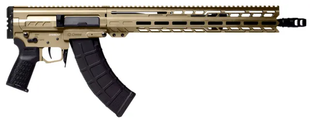 CMMG Dissent Mk47 7.62x39mm 16.1 Inch Coyote Tan - CMMG - 7.62x39mm