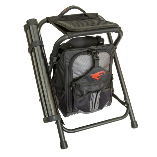 Elevation Nest Shooter Stool 811314025272, Black, 300lb Frame, Dual Arrow Tubes - Elevation