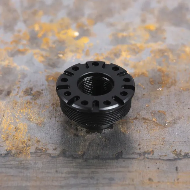 Silencer Co Bravo Direct Thread Mount, 5/8x24, Black - SilencerCo - HARVESTER 338/OMEGA 300/HYBRID 46