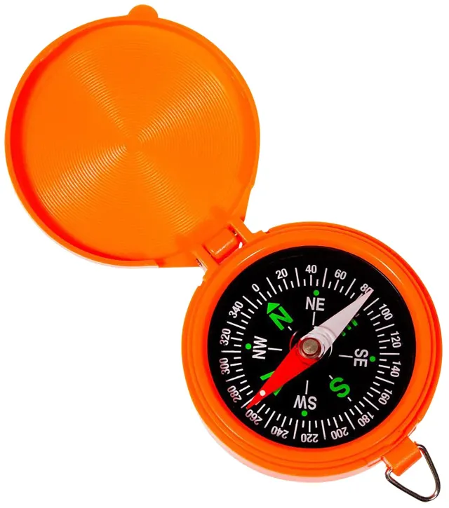 Allen Small Pocket Compass Hi-Vis Orange 487 - Allen Company