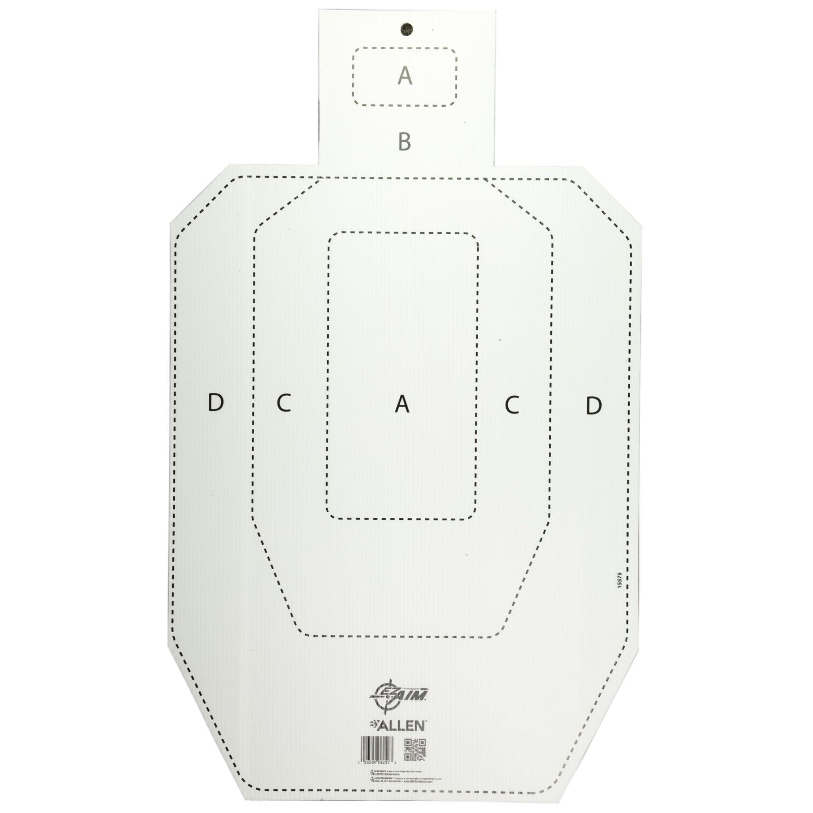 Allen Ez Aim Coroplast IPSC Silhouette 18x30 Target - Allen Company