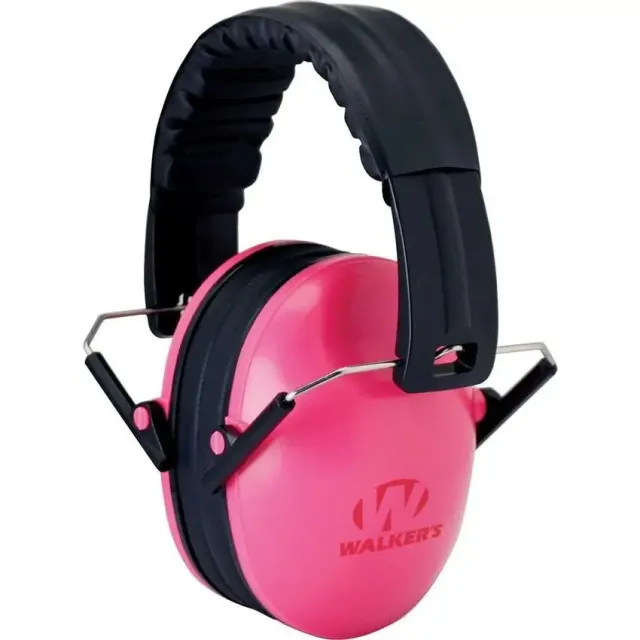 Walkers Youth Folding Passive Ear Muff Pink GWP-FKDM-PK - Noise Protection - Walker's