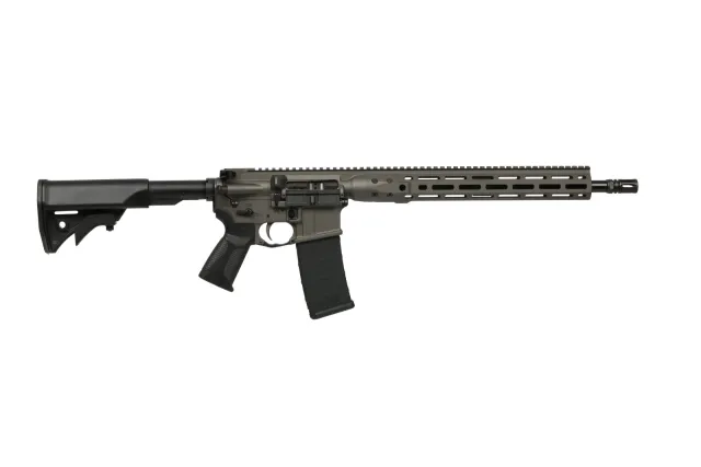 LWRC ICDIR3TG16ML IC-DI 300 AAC Blackout 16.10" Tungsten Grey Cerakote Rifle - LWRC International - 300 AAC BLACKOUT