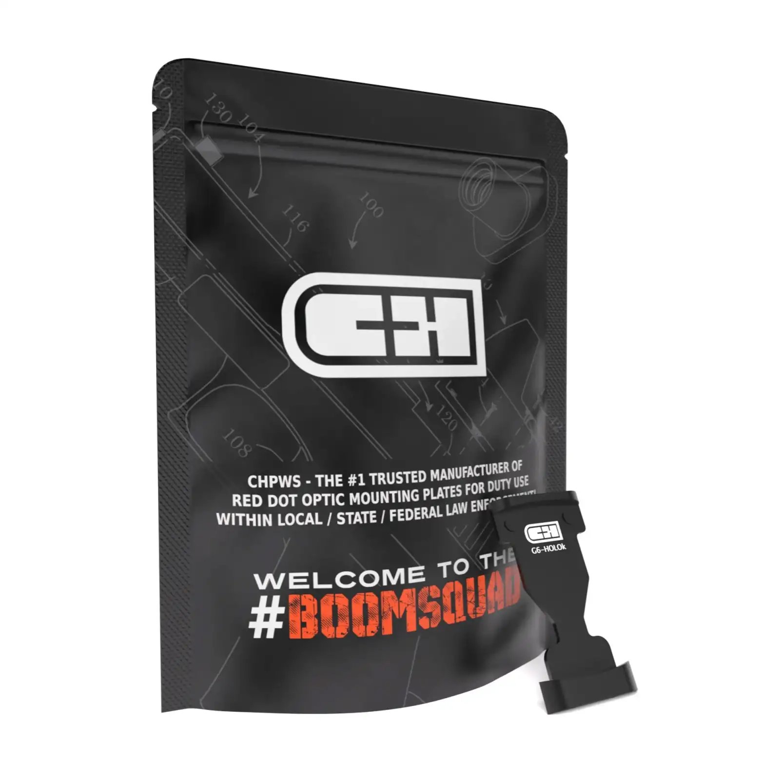 Buy C_AND_H_PRECISION G6 HOLOK Optics Ready Glock Mount online