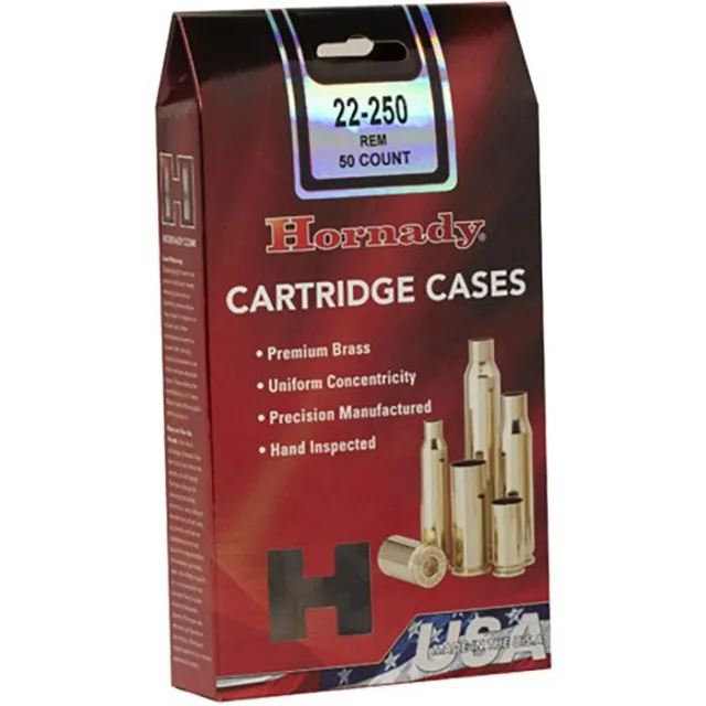 Hornady Rifle Cartridge Cases Unprimed 338 Norma Magnum 50 Pieces - Hornady - 338 NORMA MAG