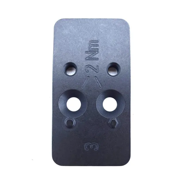 Buy H&K 50254263 Optic Plate #3 Black Steel Fits HK VP9 C-More STS2 online