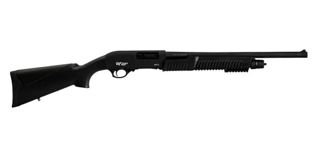GForce GFP31220 Pump Action Shotgun, 12GA, 20" Barrel, Black Stock, Picatinny Rail, 4+1 Capacity, Standard Sights, Fixed MOD Choke - GForce Arms - 12 Gauge