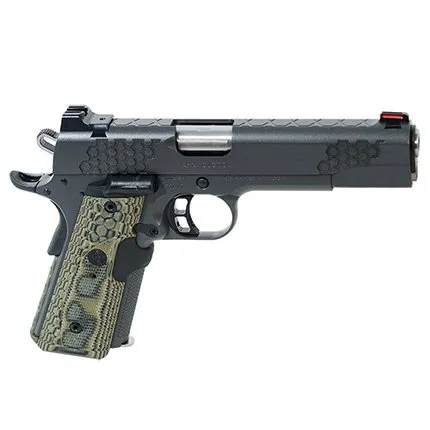 Kimber KHX Custom 9mm 5-Inch Matte Black Pistol with KimPro II Front Serrations and 8 Rounds Capacity