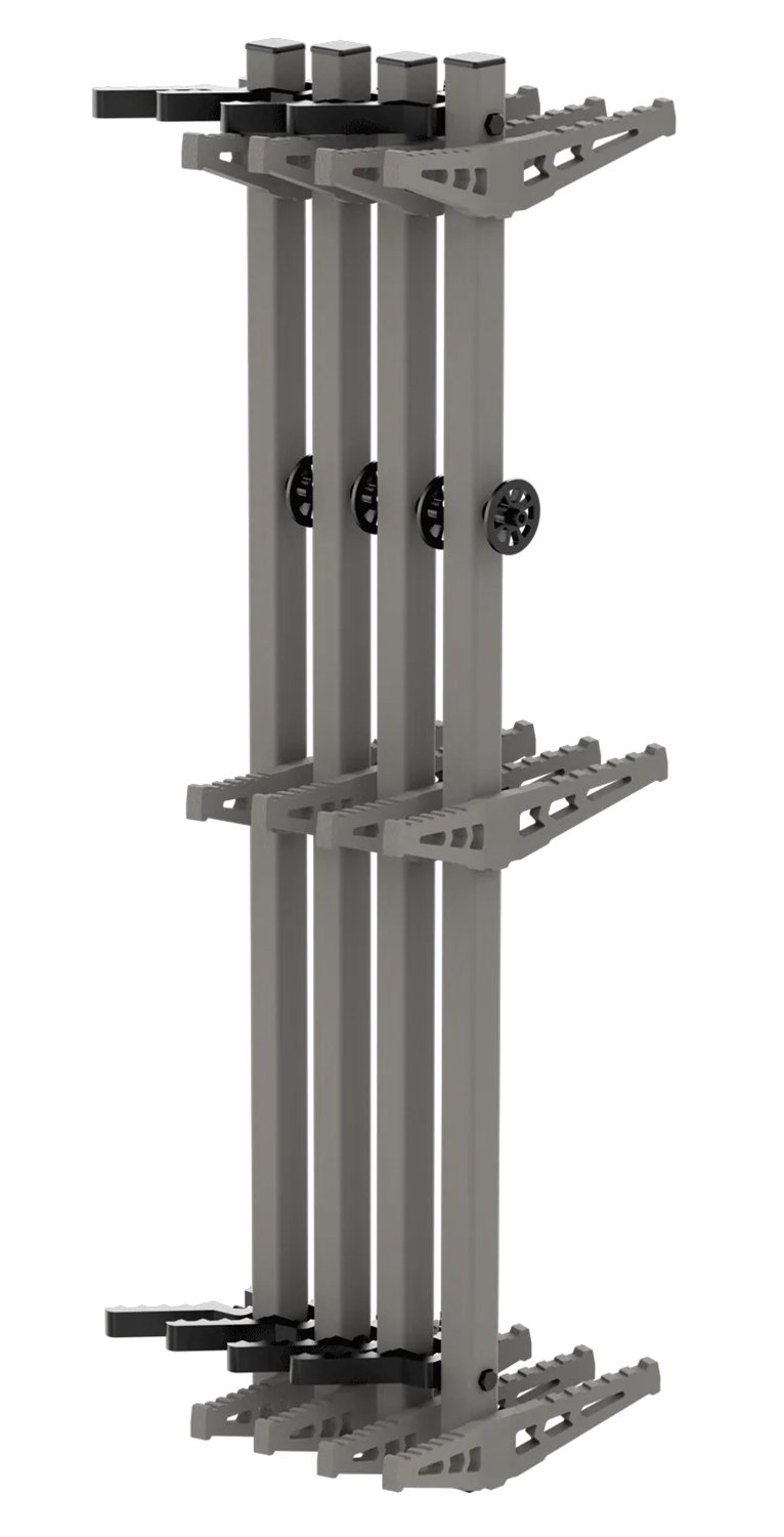Novix NX-4PCDW Double Step Climbing Stick 4pk 32 In Gray 300lb - NOVIX