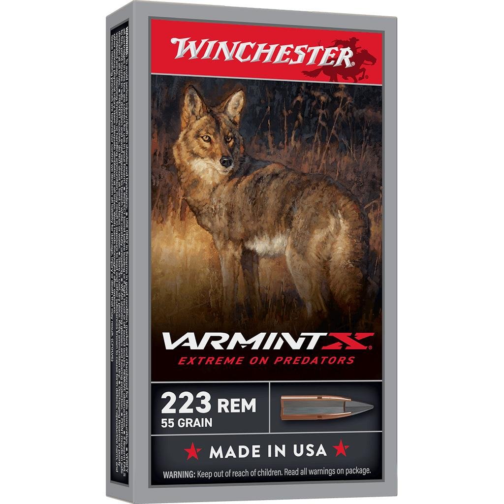 Winchester Varmint X Rifle Ammunition .223 Rem 55gr PT 3240fps 20/ct - Winchester - 223 REM