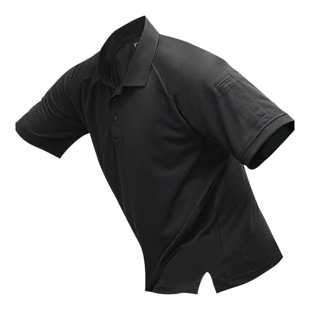 Vertx F1 VTX4000P BK Coldblack Polo Shirt, Black, Polyester, XL - Vertx for sale at Smoke Wagon Firearms