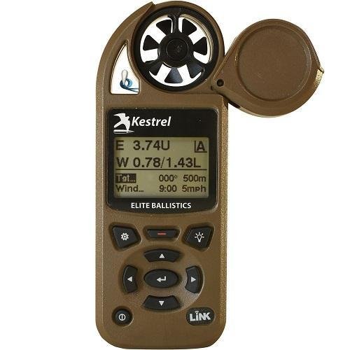 Kestrel 0857ALFDE 5700 Elite Weather Meter with LiNK & Ballistics App FDE - Kestrel