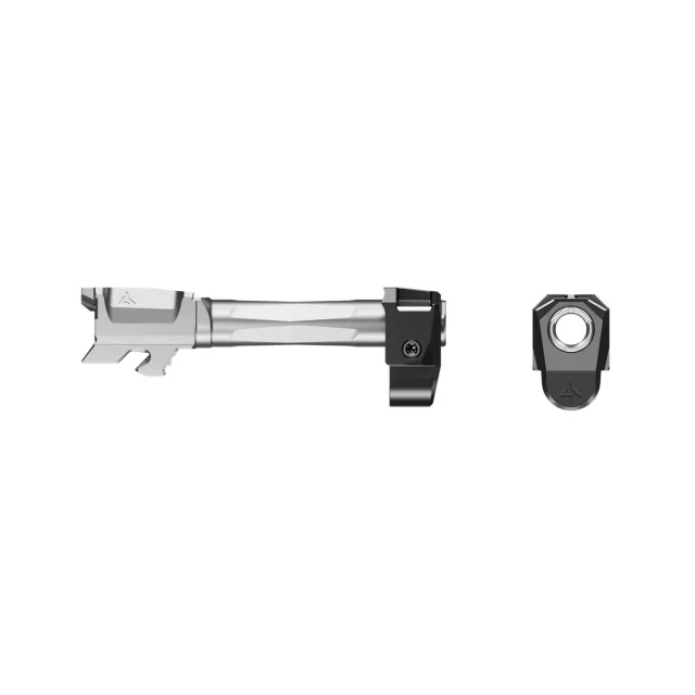 Radian R0870 Ramjet + Afterburner Combo for Glock 43X Black/Gray SS - Radian Weapons - 9 MM LUGER